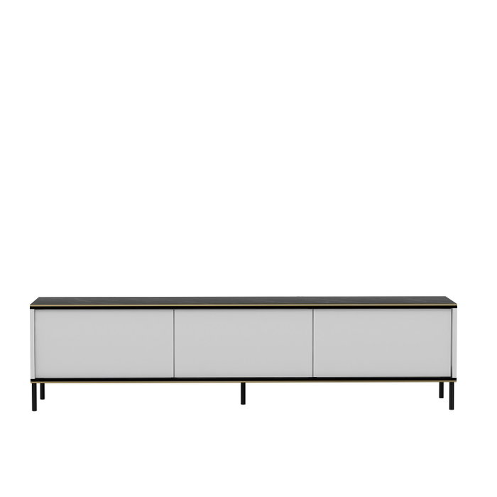 Hanah Home Soporte de TV Blanco con Estantes